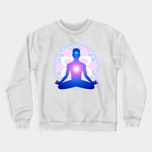 Light Within - On the Back of Crewneck Sweatshirt